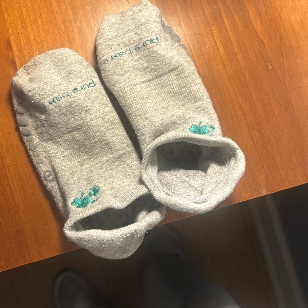 pure barre grip socks
